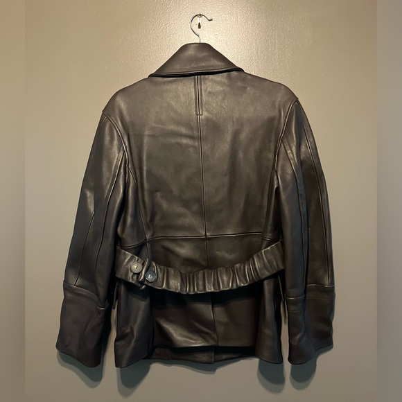 Vince leather Safari jacket - Picture 9 of 11